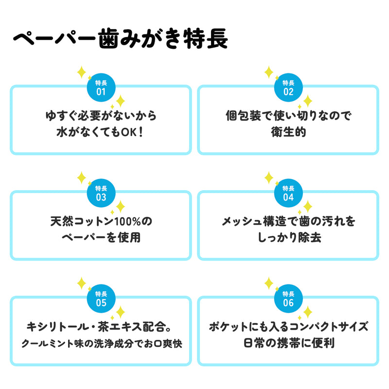 ギャラリービューアに画像をロードする, 【8年保証】ペーパー歯みがき防災備蓄用(40包~250包)
