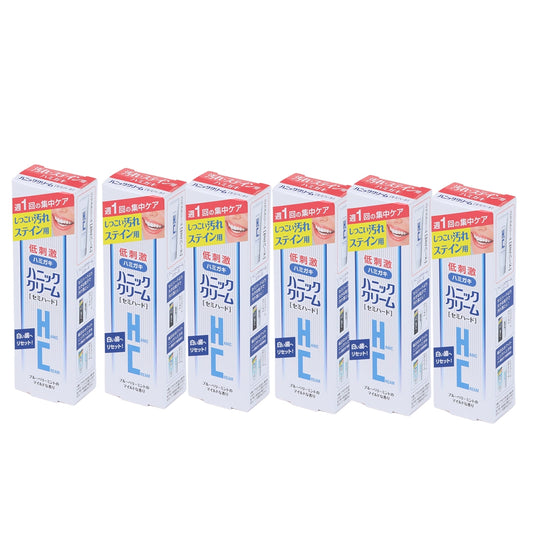 ハニッククリーム セミハード 6本セット