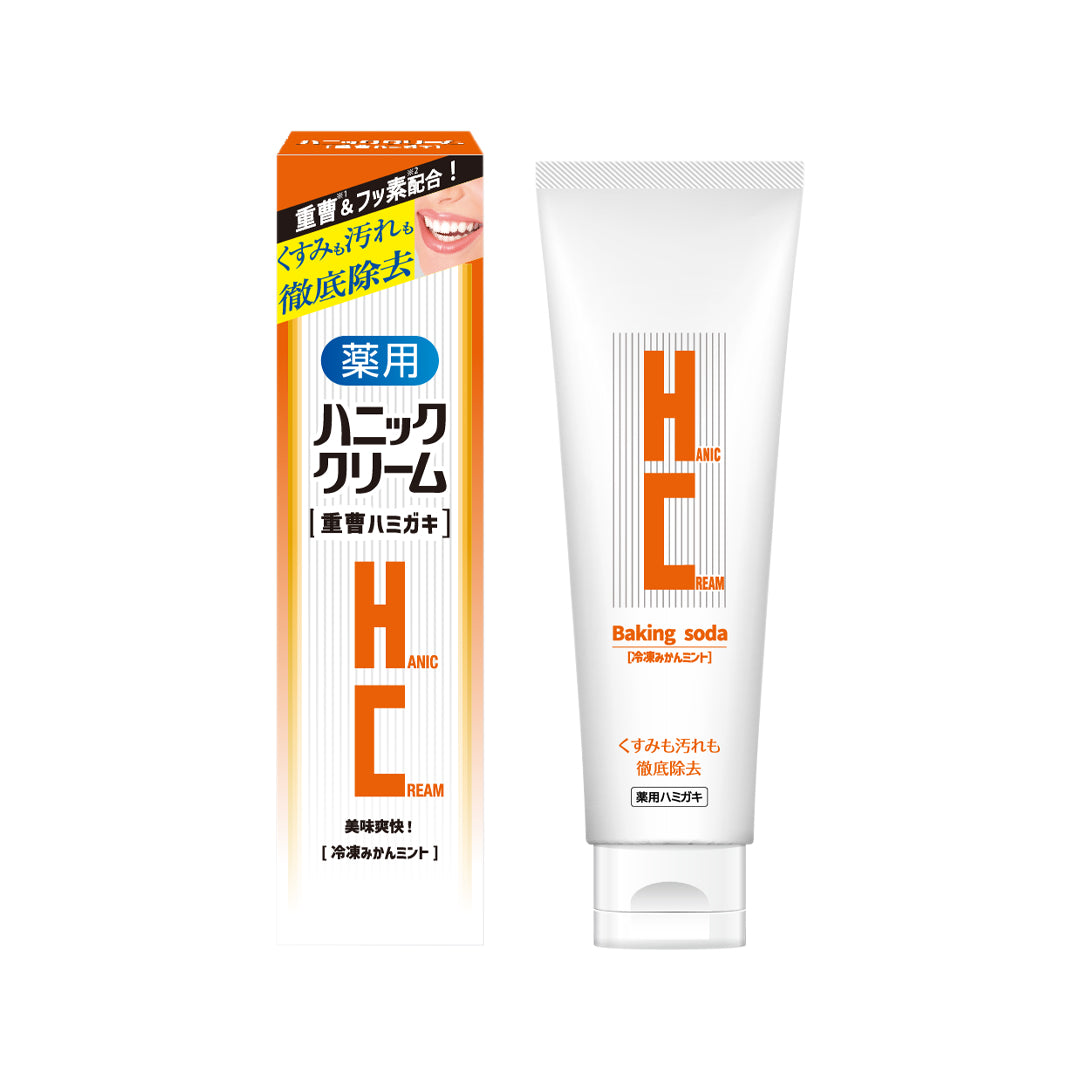 薬用ハニッククリーム 重曹ハミガキ【医薬部外品】 – ハニック・ホワイトラボ オンラインストア